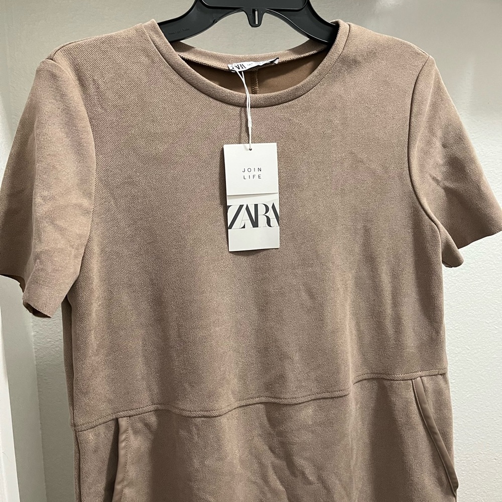 Zara dress with pockets NWT